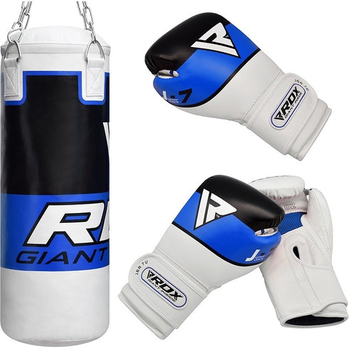 RDX 2FT BLUE PUNCHING BAG & GLOVES SET/B-5